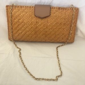 Vintage Wicker Clutch